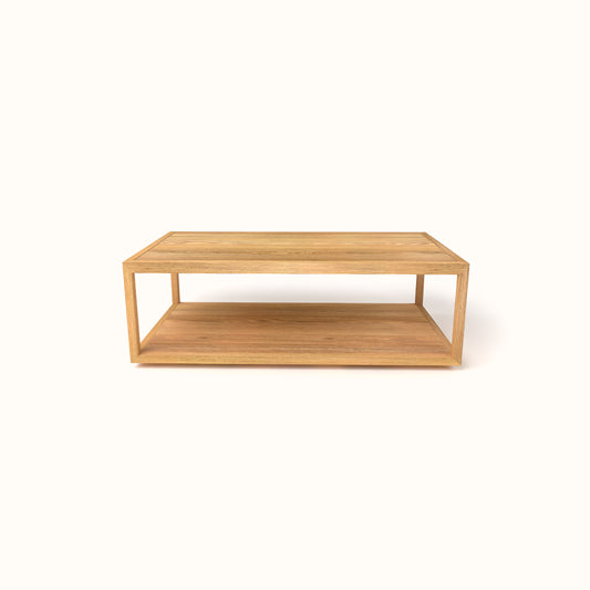 Wooden coffee table